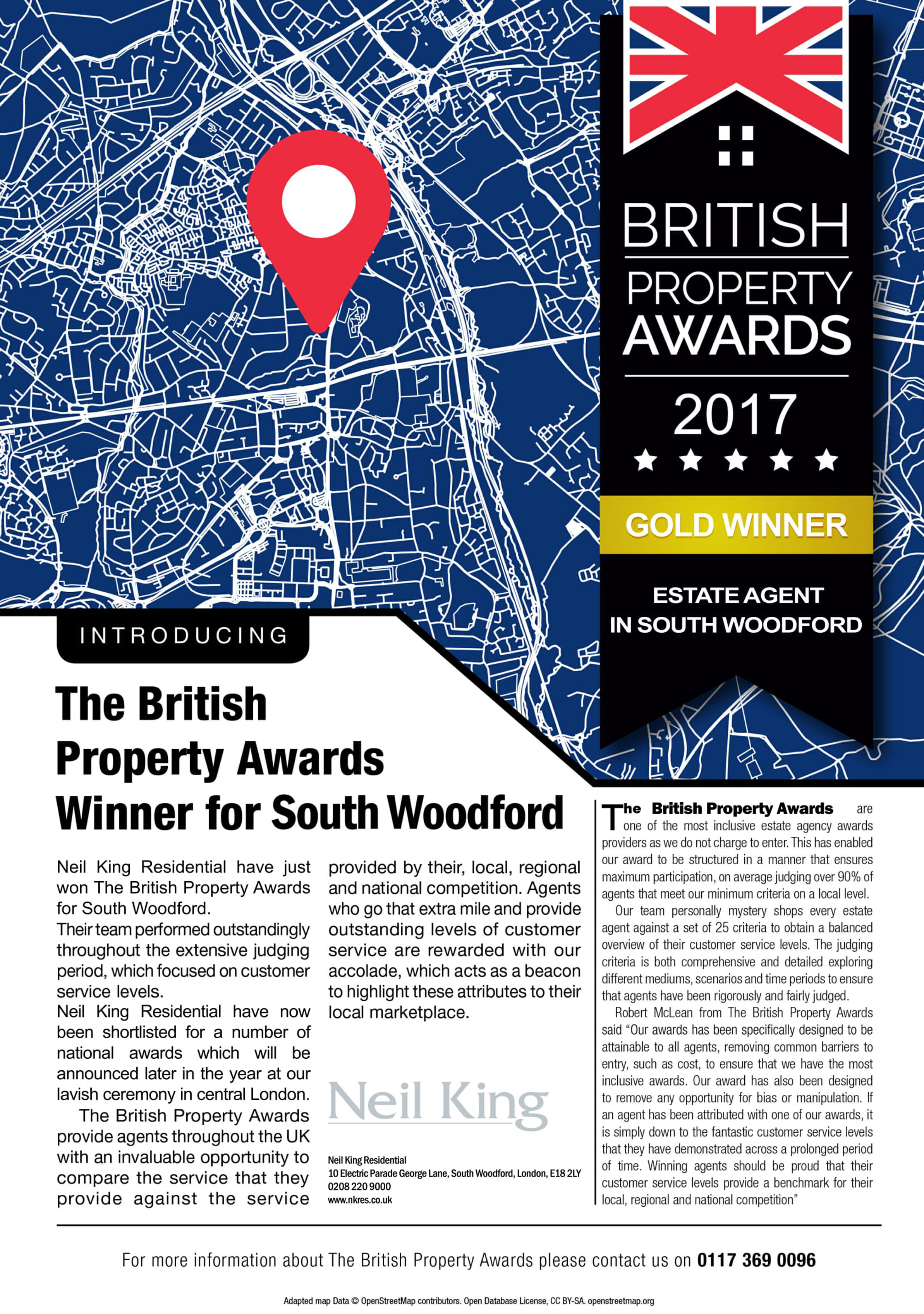 INTRODUCING THE BRITISH PROPERTY AWARDS WINNER FOR SOUTH WOODFORD